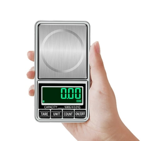 Digital Scales Mini Electronic Scale for Kitchen - USB / Battery Powered - Capacity 1000g - Accuracy  (Best Kitchen Scales Uk)