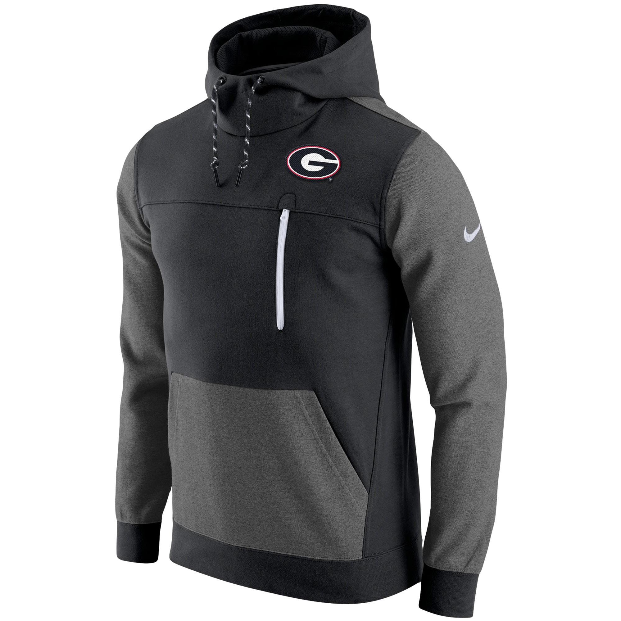 Men's Nike Black Georgia Bulldogs AV-15 2.0 Slim Fit Pullover Hoodie -  Walmart.com