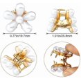 thumbnail image 2 of 12 pieces of pearl hair clips, sweet faux fringe clips for ladies and girls decorative hair accessories, 2 of 5