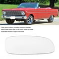 thumbnail image 4 of Car Side Mirror Glass, KIMISS Driver Side Right Plane Rearview Mirror Glass With Double Sided Tape Replacement For AU BA BF XT XR6 XR8 1998-2008, 4 of 8