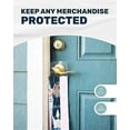 thumbnail image 2 of Skywin 300 Plastic Door Hanger Bags 6 x 9 inches - Clear Door Hanger Bags Protects Flyers, Brochures, Notices, Printed Materials - Waterproof and Secure Door Knob Hanger for Outdoor Use (300), 2 of 8