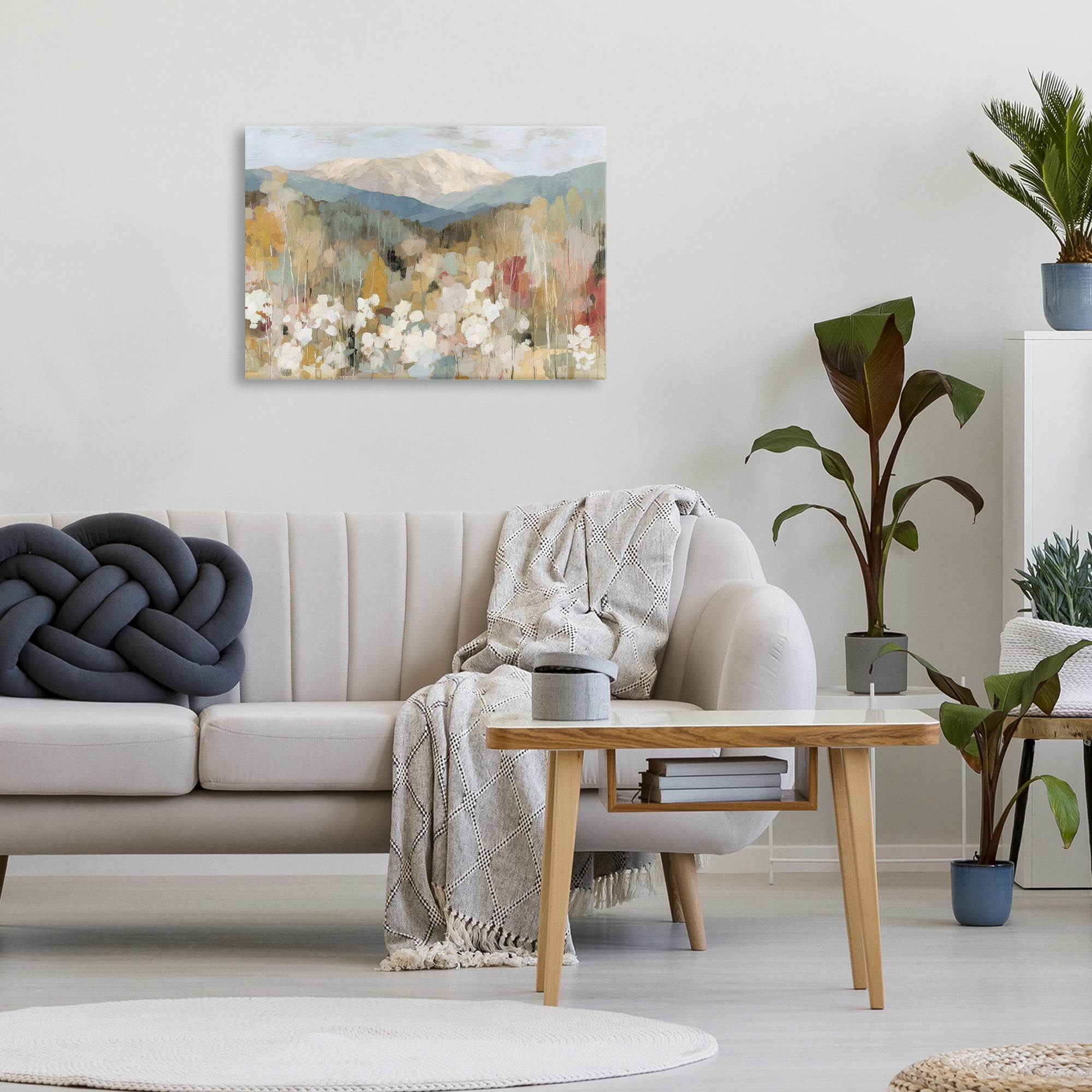 Stupell Industries Autumn Mountain Meadow Canvas Wall Art, design by Chromatic Storm Studio