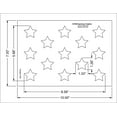 thumbnail image 3 of 13 Star US Flag Field Stencil 14 Mil -7"H X 10"L - Painting/Crafts/ Templates, 3 of 3
