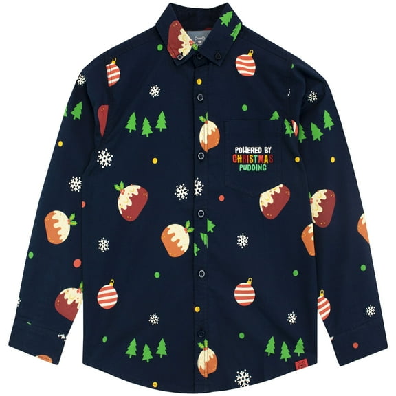 Harry Bear Boys Christmas Long Sleeve Shirt Sizes 2T-8