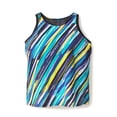 thumbnail image 4 of Swim 365 Women's Plus Size Longer-Length High-Neck Racerback Tankini Top, 4 of 6