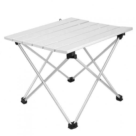 Herwey Table Pliable, Table en Alliage d'Aluminium Table de Bureau Pliable Camping Extérieur