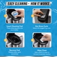 thumbnail image 4 of Active K Cup Cleaner and Descaler Pods, Compatible with Keurig Coffee Makers, Removes Brew Chamber Oils and Stains, 12 Count, 4 of 5