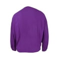 thumbnail image 2 of INC Womens Purple Tie Front Long Sleeve V Neck Crop Top XXL, 2 of 2