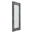 thumbnail image 4 of Morris Rustic Wood Wall Mirror - Gray 30" x 20" by Aspire, 4 of 5