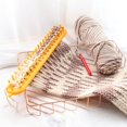 thumbnail image 7 of Knitting Loom Long Loom Knitting, 36 cm Rectangle Knitting Looms for Beginners, Scarf Loom Crochet Loom, Square Loom Knitting with Adjustable Pegs & Knitting Needles for Scarf Sweater, 7 of 7