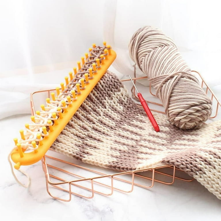 Knitting Loom Long Loom Knitting, 36 cm Rectangle Knitting Knitting Loom Long Loom Knitting, 36 cm Rectangle Knitting