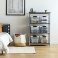 thumbnail image 3 of IRIS 20 Qt Plastic Storage Bins with Lids, Stackable Storage Containers, Totes, 6Pk, 3 of 7