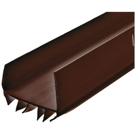 Frost King Brown Vinyl Door Sweep 1 pk