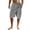 Gray, variant on WIZUTIZ Men's Linen Cotton Wrap Shorts Lightweight Breatheable Tie-Waist Bottoms Baggy Summer Beach Vacation Yoga Short Pant