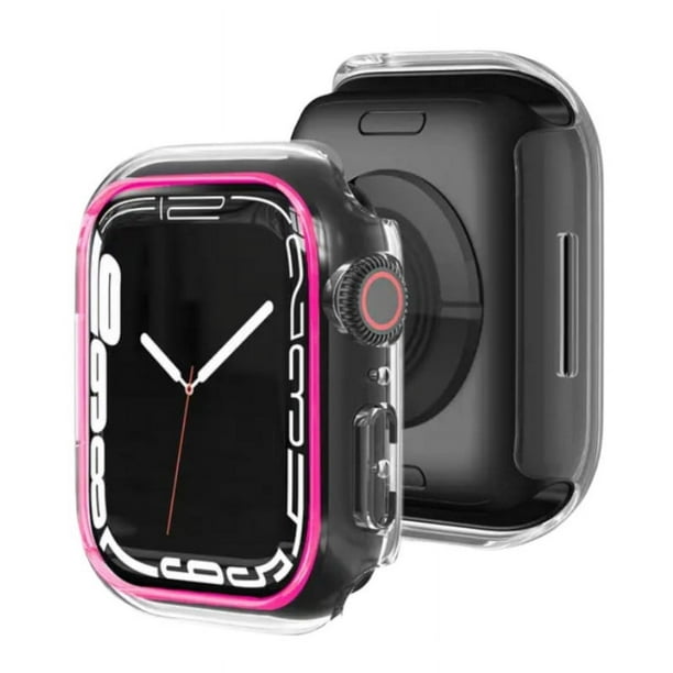 Case para apple watch, protector lateral de pantalla luminoso en la oscuridad.