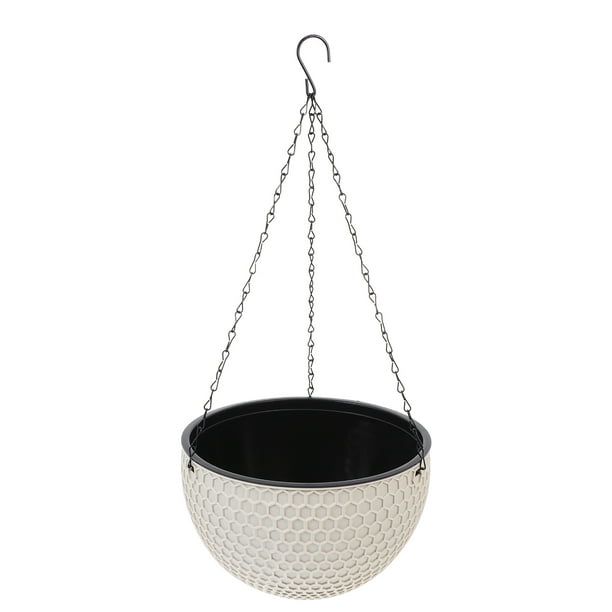 KAKOWELY 1 maceta colgante decorativa para plantas, para el hogar, balcón o jardín.