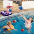 thumbnail image 2 of Yexmas Kids Basketball Hoop ,Pool Basketball Hoop, Height Adjustable Toddlers Basketball Hoop with 4 Balls, Indoor Outdoor, Basketball Summer Swimming Pool Toys Gifts for Boys Girls, 2 of 8