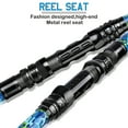 thumbnail image 4 of Sougayilang Telescopic Fishing Rod 1.8-2.7M Spinning Fishing Pole Carbon Fiber Surf Fishing Rods, 4 of 7