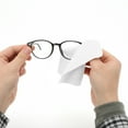 thumbnail image 2 of Unique Bargains 10 Pcs Reusable Glasses Cleaning Cloth for Glasses 5.51"x5.51" White, 2 of 5