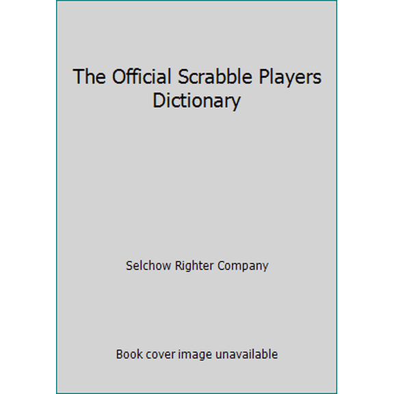 Pre-Owned The Official Scrabble Players Dictionary (Hardcover) 0877791201 9780877791201