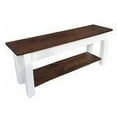 thumbnail image 3 of COLONIAL HARVEST BENCH WITH SHELF-36, 3 of 4