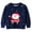 Dark Blue, variant on Odeerbi Toddler Boys Girls Christmas Sweater Cute Winter Thermal Knit Crewneck Sweater Kids Baby Fall Christmas Pullover Sweater Knitted Bottoming Shirt Toddler Clothes Red