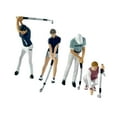 thumbnail image 1 of TISHITA 4x 1:64 Scale People Figures Sports Theme Movie Props Collections Miniatures, 1 of 8