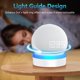 thumbnail image 3 of Fuqintop Soporte Para Echo Dot 4.ª/5.ª Generación Soporte De Mesa Con Guía De Luz Mejora El Efecto De Luz Ahorro De Espacio Dot 4/5 Accesorios Con Gestión De Cables Blanco, 3 of 5