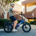 thumbnail image 4 of Gotrax R2V2 20" Foldable Electric Bike, 500W Motor, 32 KPH Top Speed, 64 KM Range, 3.0" Fat Tires, Commuter eBike, White, 4 of 7