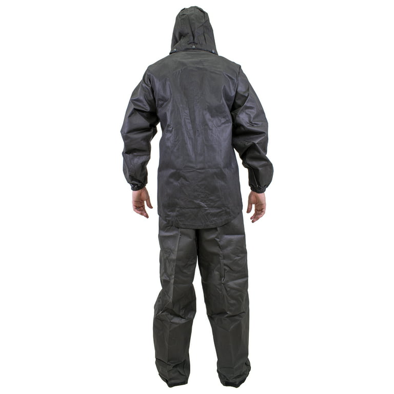 Frogg Toggs Men's Classic All-Sport Rain Suit | Black / Black Pants | Size  SM