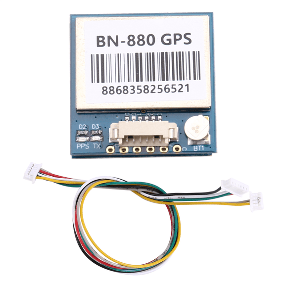 Module GPS Double GNSS BN-880 avec Boussole QCC5883L pour Contrôleur de Vol AMP2.6/PIX-HAWK