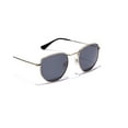 thumbnail image 2 of Hawkers - Polarized Sixgon Drive Gold Grey One Size UV400 Unisex Sunglasses, 2 of 6