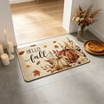 thumbnail image 6 of Antqov Fall Bathroom Rugs 16x24" Non Slip Absorbent Autumun Bath Mat Soft Quickly Dry Microfiber Bath Rug for Home Bathroom Decor, 6 of 6