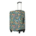 thumbnail image 2 of Xecao Foxes and Birds in Forest print Elastic Luggage Cover, with double-sided print , is perfect for travel, business, and daily use, 2 of 9