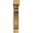 thumbnail image 2 of Ekena Millwork 7 1/2"W x 44"D x 44"H Olympic Block Smooth Bracket w/ Offset Brace, Western Red Cedar, 2 of 25