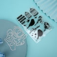 thumbnail image 2 of Sello transparente Bling Bling de silicona para bricolaje gran rendimiento, 2 of 7