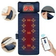 thumbnail image 5 of Vibrating Full Body Back Massager with Detachable Shiatsu Neck Massage Pillow, Massager Mat with APP, Father's Day Gifts for Men Women, 5 of 15