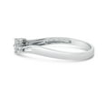 thumbnail image 4 of 10K White Gold Diamond Cluster Ring, 4 of 6