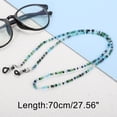 thumbnail image 4 of Unique Bargains 1 Pcs Eyeglass Chain Glasses Chain Beaded Pattern 70cm L Green, 4 of 5