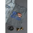 thumbnail image 5 of Election 2024 Biden USA Patriotic Aviator Glasses Mens T Shirt, 5 of 5