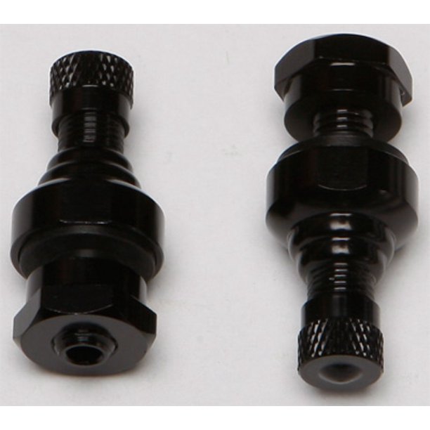 COMP. WERKES Billet Aluminum Valve Stems 8.3MM Black Straight/Straight MPH42073BK