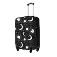thumbnail image 2 of JUNZAN Crescent and Stars Print Washable Luggage Cover - Fashion Suitcase Protector Fits 18-32 Inch Luggage (Luggage not included), 2 of 8