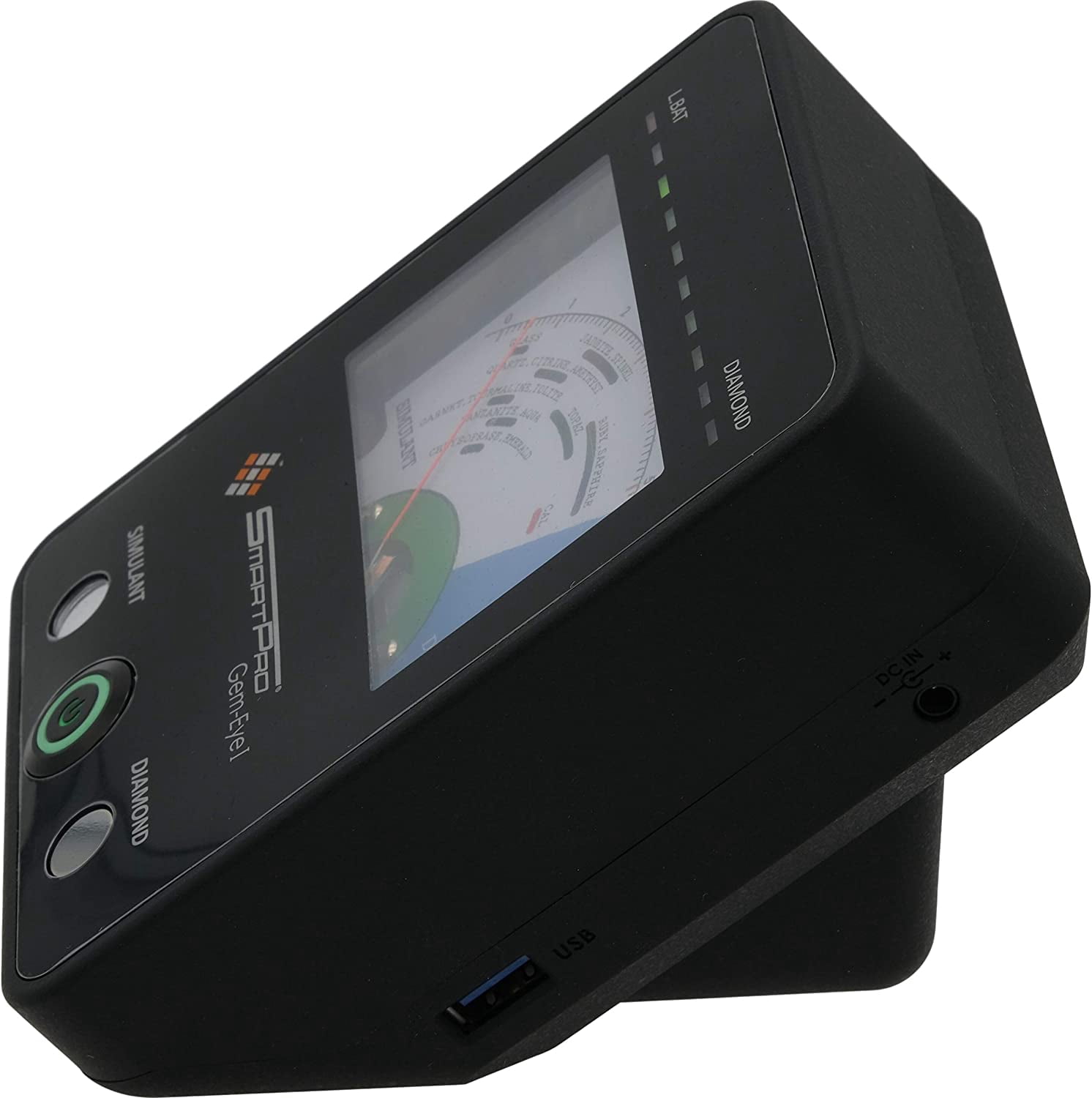 Gem and Diamond Tester with 0.48mm Ultra-Thin Probe, Portable Battery Powered Jewelry Testing Tool