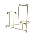 thumbnail image 2 of DOLITY Metal Sphere Display Stand Glass Ball Holder Photo Props Seat Sturdy Base Rack for Bookcase Bedroom Party Showcase Home Decor Gold, 2 of 9