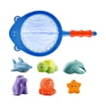thumbnail image 4 of Juguetes para la bañera CUTICAT Montessori juguete sensorial multiusos red para peces, 4 of 8