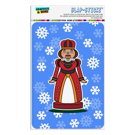 Nutcracker Woman with Snowflakes Home Business Office Sign