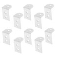 thumbnail image 4 of unbranded 100Ud Soporte De Para Hogar En Hierro Plateado Con Agujeros Avellanados Y Sin Rayas, 4 of 8