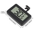 thumbnail image 5 of Mini Refrigerator Fridge 4 Pack Digital Freezer Thermometer Waterproof Room Thermometer with Hook, Large LCD Display, 5 of 5