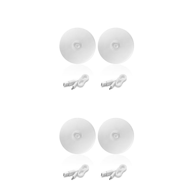 Bewildely Paquete de 2 gabinetes de inducción de cuerpo de luz LED lámpara de pared 5W protección ocular escalera iluminación automática No.03 2Conjunto