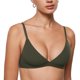 thumbnail image 1 of Bralette INLYRIC Inbarely Triángulo Escote Profundo Verde Oliva XL, 1 of 6